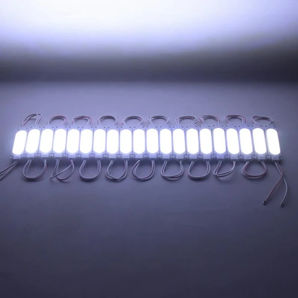 Powermaster 12 Volt 2 Watt Beyaz Modül Led (68X16 Mm) - Resim 2