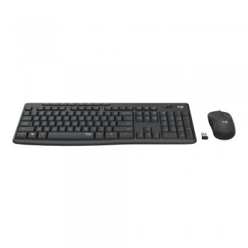 Logitech MK295 (920-009804) Siyah Kablosuz Klavye Mouse Set - Resim 2