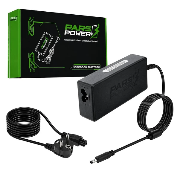 Parspower Prs-018 Plastik Kasa 19.5V 3.34A 65W (4.5*3.0Mm) Standart Notebook Adaptör ürün görseli 1
