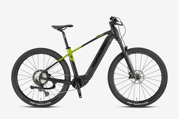 MAKALU - 29" - MTB 17' - 12 Vites - Elektrikli - H.Disc - Mat Siyah - Siyah/Lime ürün görseli 1