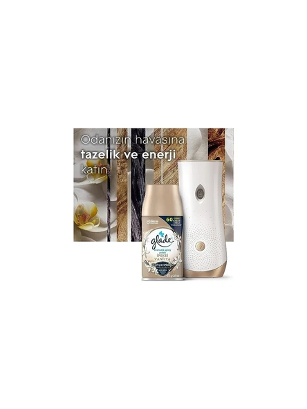 Glade Ipeksi Vanilya Yedek Makine Otomatik Sprey 60 Gün Etkili (1 x 269 Ml) ürün görseli 1