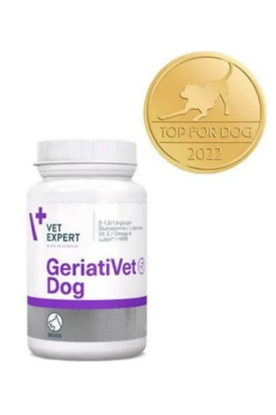 Vet Expert GeriatriVet +7 Small Dog 45 Tablet - Yaşlı Küçük Irk Köpek Vitamin & Eklem Desteği ürün görseli 1