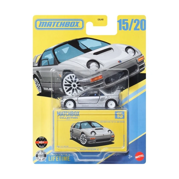 Matchbox Koleksiyon Araçlar 1992 Mazda Autozam AZ-1 GBJ48 - JJV96 ürün görseli 1