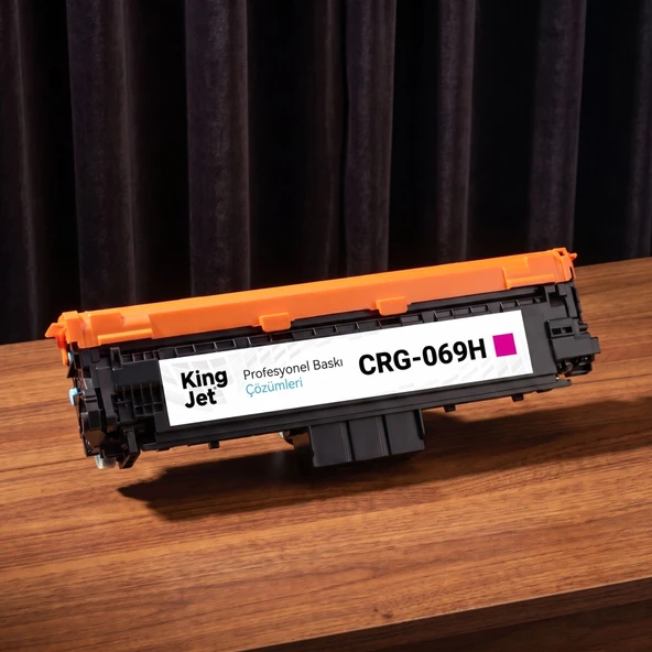 KingJET Canon Uyumlu CRG-069H Kırmızı Yüksek Kapasiteli (Tekli) Çipli Muadil Toner | i-SENSYS MF752Cdw ürün görseli 1