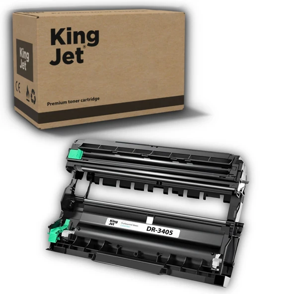 KingJET Brother Uyumlu DR-3405 (Tekli) Muadil Drum Ünitesi | MFC-L5900DW ürün görseli 1