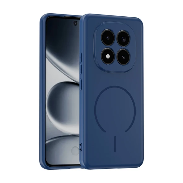 Xiaomi Redmi Note 15 Pro Plus Kılıf Kamera Çıkıntılı Magsafe Şarj Özellikli Lüx Meta Kapak ürün görseli 1