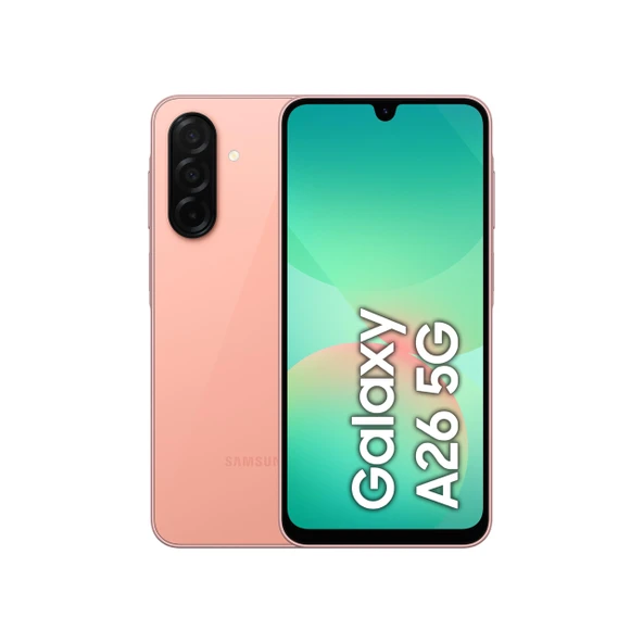 Samsung Galaxy A26 256 Gb 8 Gb Ram Pembe (Samsung Türkiye Garantili) ürün görseli 1