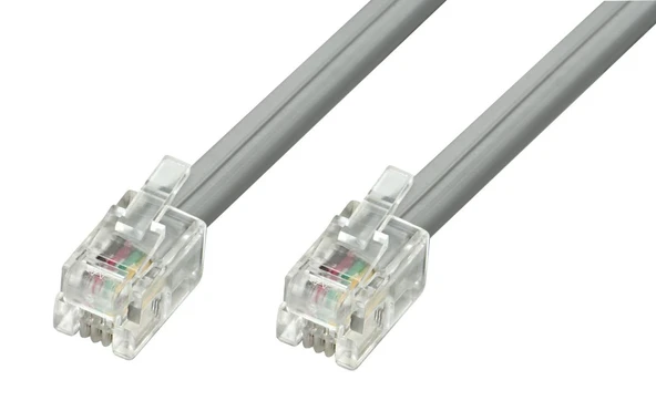 Rj9 4p/4c  Kablo 5 Metre - Resim 2