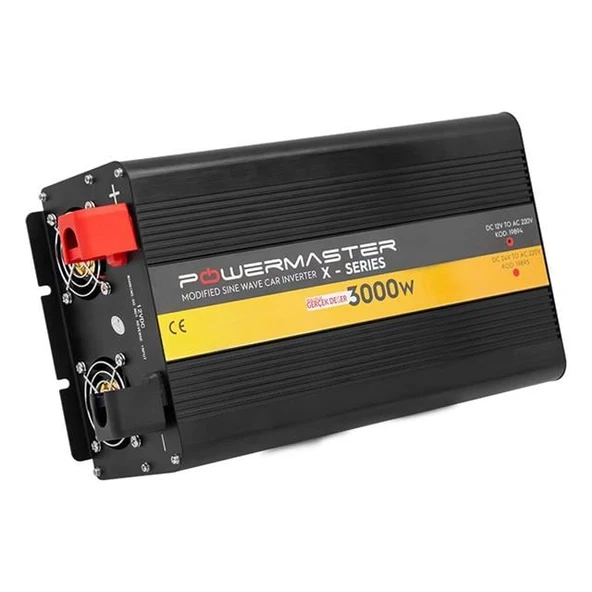 Powermaster 12-220V 12 Volt 3000 Watt Modified Sinus İnverter PWR3000-12 ürün görseli 1