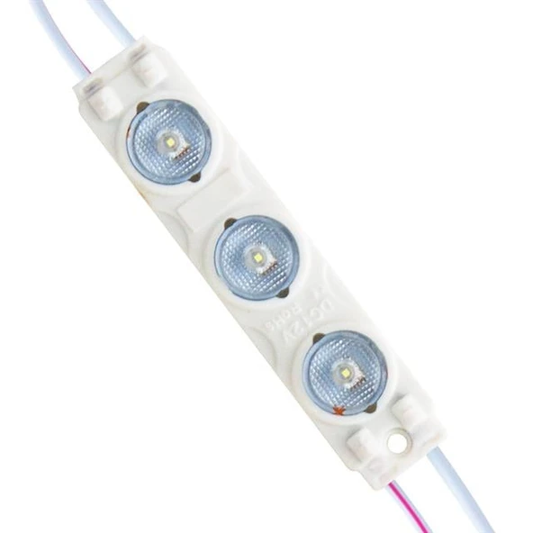 Powermaster 12 Volt 1.5 Watt Soğuk Beyaz 2835 73 X 16 Mm IP65 195 – 210 Lümen 170 Derece Modül Led ürün görseli 1