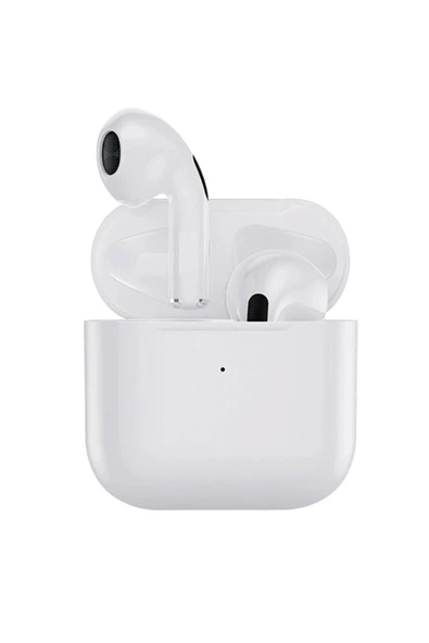 Mini Kablosuz Kulaklık - Bluetooth 5.0, Dokunmatik Kontrol ve Suya Dayanıklı Beyaz Tasarım ürün görseli 1