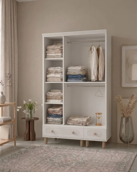 VİYANA MDF 3 KAPAKLI DOLAP - Resim 2