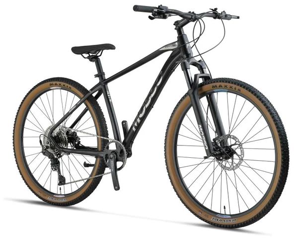 MOSSO BLACK EDITION-29 CUES ERKEK DAĞ BİSİKLETİ 406H HD 29 JANT 10 VİTES MAT SİYAH CHROME ürün görseli 1
