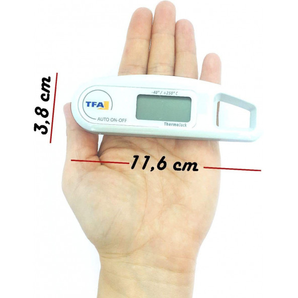 TFA 30.1047.02 ThermoJack Katlanır Çubuklu Termometre - Resim 6