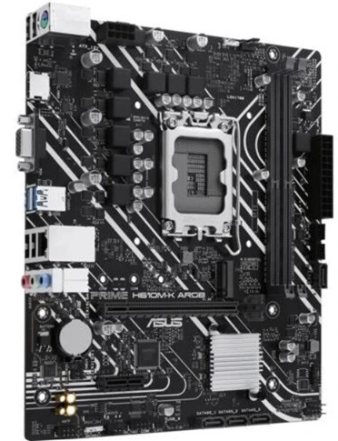 ASUS PRIME H610M-K ARGB DDR5 Intel 1700p 5600 HDMI VGA M2 USB3.2 mATX (2EL) ürün görseli 1