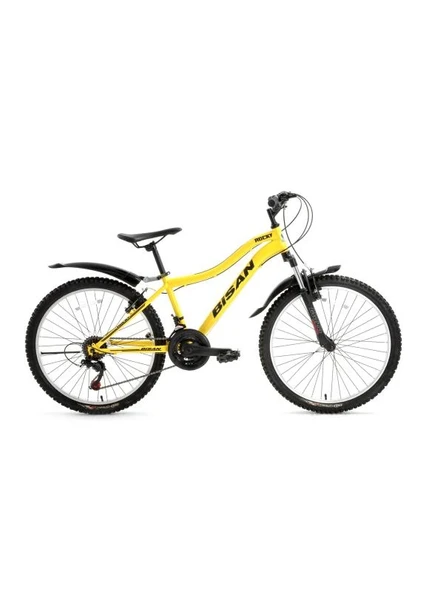 BİSAN ROCKY ERKEK DAĞ BİSİKLETİ 42CM V 26 JANT 21 VİTES CAT SARI SİYAH ürün görseli 1