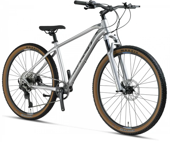 MOSSO CHROME EDITION-29 CUES ERKEK DAĞ BİSİKLETİ 457H HD 29 JANT 10 VİTES SİLVER CHROME ürün görseli 1
