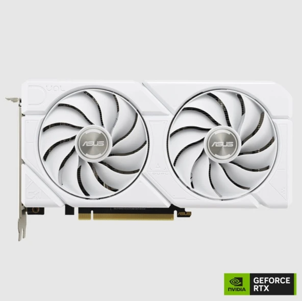 ASUS Dual GeForce RTX 4070 SUPER EVO White OC Edition 12GB GDDR6X (2EL) ürün görseli 1