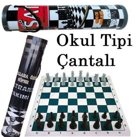 Rulo Satranç Takımı Kulplu ürün görseli 1