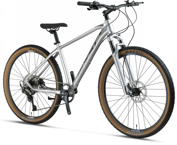 MOSSO CHROME EDITION-29 CUES ERKEK DAĞ BİSİKLETİ 457H HD 29 JANT 11 VİTES SİLVER CHROME ürün görseli 1