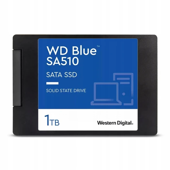 WD 1TB Blue WDS100T3B0A 560- 530MB/s SSD SATA-3 Disk ürün görseli 1