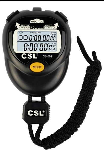 Csl Cg-502 Kronometre Siyah ürün görseli 1