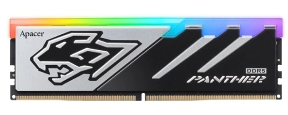 APACER Panther RGB 32GB 6000MHz CL38 DDR5 Ram-AH5U32G60C6229BAA-1 ürün görseli 1