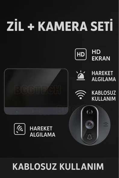 Telsiz & Kamera & Dedektör - Renk: Çok Renkli, Pil ile mi çalışır?, Gece Görüşü, Canlı İzleme ürün görseli 1