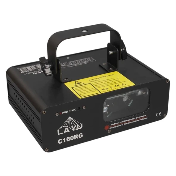 Layu C160RG Kırmızı-Yeşil Çift Renk Beam Efekt Lazeri ürün görseli 1