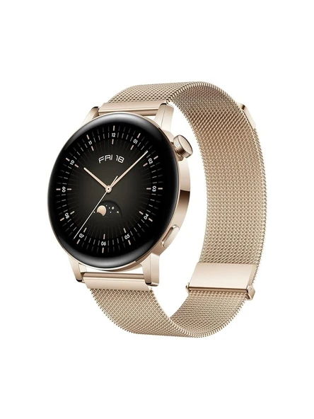 Huawei Watch Gt 3 Elegant 42mm - Altın ürün görseli 1
