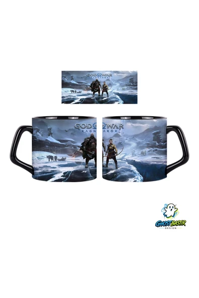 Ghostbastır Desıgn God Of War Kupa Bardak | Tek Adet 0932 ürün görseli 1