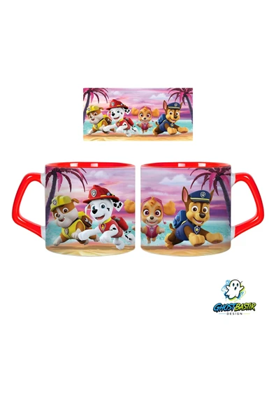 Ghostbastır Desıgn Paw Patrol Kupa Bardak | Tek Adet 0890 ürün görseli 1
