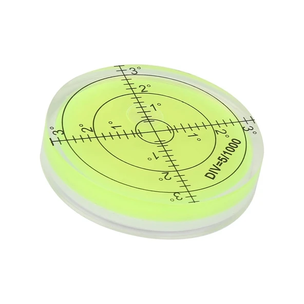 Powermaster Yuvarlak Masa Tipi 50 Mm Düz Yüzey 5/1000 Su Terazisi ürün görseli 1