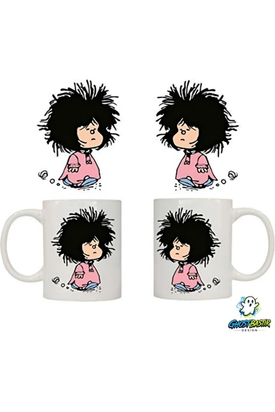 Ghostbastır Desıgn Mafalda Kupa Bardak | Tek Adet K0486 ürün görseli 1
