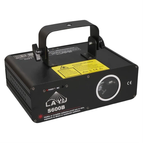 Layu S600B 600-700Mw Profesyonel Mavi Beam Efekt Lazeri ürün görseli 1