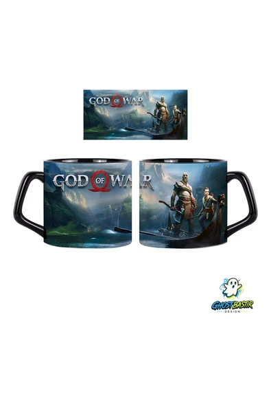 Ghostbastır Desıgn God Of War Kupa Bardak | Tek Adet 0943 ürün görseli 1