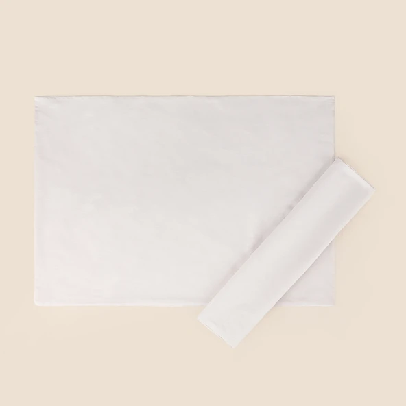 Soft Eco 2'li Yastık Kılıfı - Bej - 50x70 cm ürün görseli 1