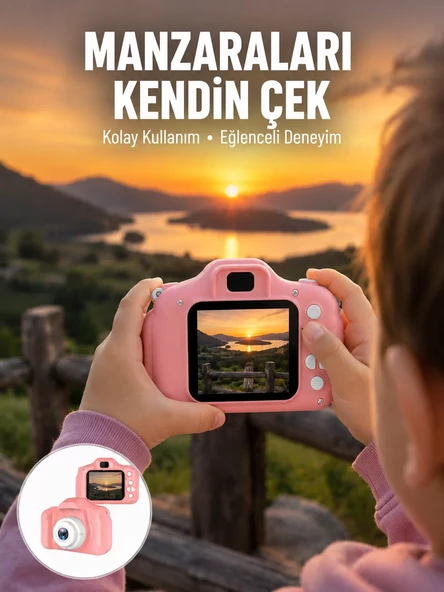 HD Mini Kamera Video ve Fotoğraf Çekimli Şarj Edilebilir Bataryalı Hafıza Kart Destekli Yeni Nesil ürün görseli 1