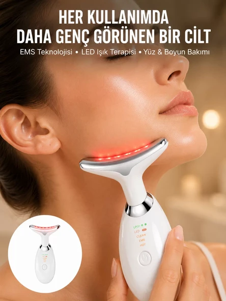 LED Işık Destekli Kırışıklık Karşıtı Yüz Bakım Aleti Yeni Nesil ürün görseli 1