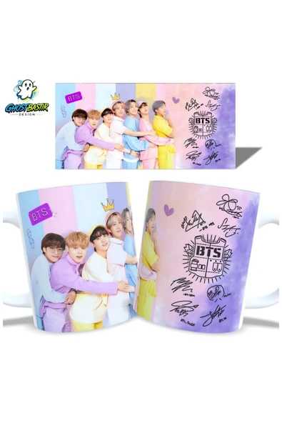 Ghostbastır Desıgn Bts Kupa Bardak | Tek Adet K0470 ürün görseli 1