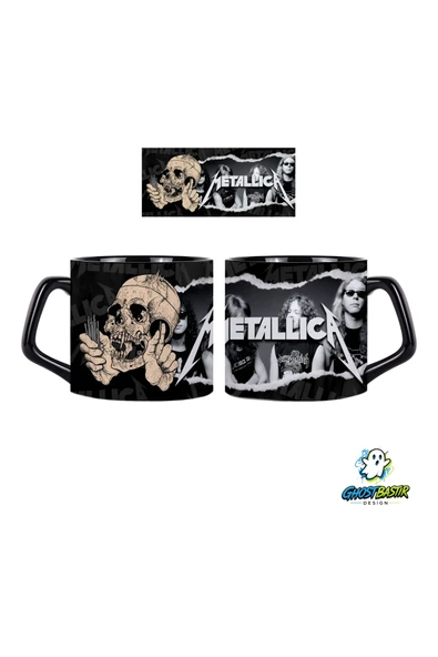 Ghostbastır Desıgn Metallica Kupa Bardak | Tek Adet 0899 ürün görseli 1
