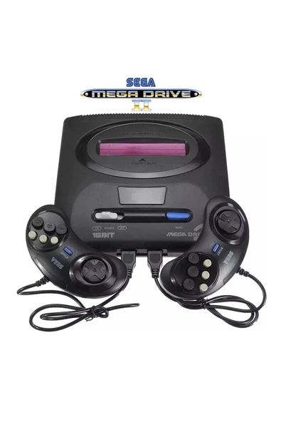 16 bit retro atari oyun konsolu siyah renk bluetooth özelliği yok - Elektronik Diğer ürün görseli 1