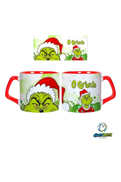 Ghostbastır Desıgn Grinch Noel Kupa Bardak | Tek Adet 0933 ürün görseli 1