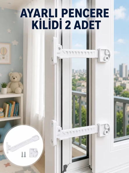 İçe Açılan Pencereler İçin Güvenlik ve Sınırlayıcı Aparat Yeni Nesil ürün görseli 1