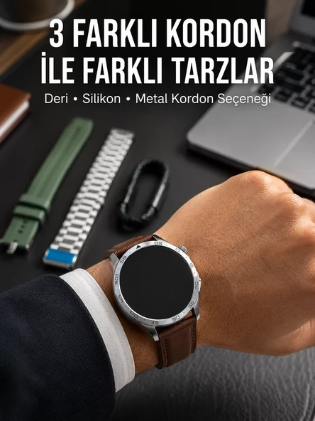 Sağlık Takibi ve Spor Modlarıyla Donatılmış Akıllı Saat ürün görseli 1