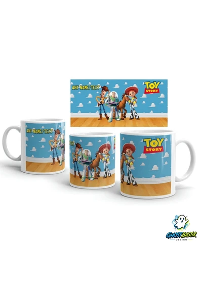 Ghostbastır Desıgn Toy Story Kupa Bardak | Tek Adet K0485 ürün görseli 1