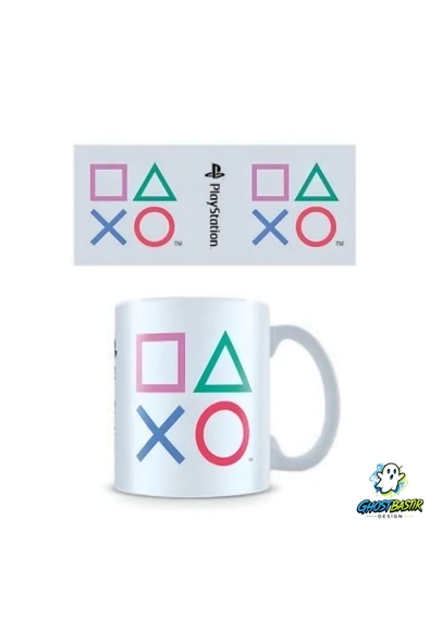 Ghostbastır Desıgn Play Station Kupa Bardak | Tek Adet K0496 ürün görseli 1