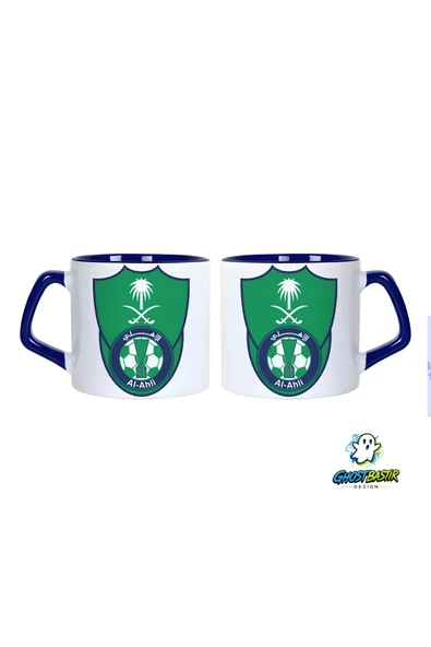 Ghostbastır Desıgn Al Ahli Kupa Bardak | Tek Adet 0955 ürün görseli 1