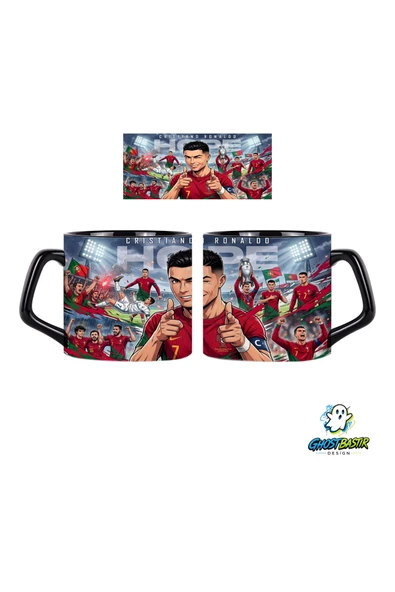 Ghostbastır Desıgn Ronaldo Kupa Bardak | Tek Adet 0879 ürün görseli 1