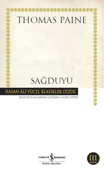 Sağduyu - Hasan Ali Yücel Klasikleri ürün görseli 1